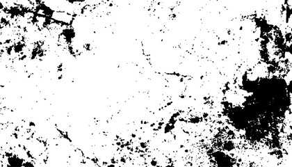 Abstract grunge black and white distressed texture background. Grunge texture. Dust and scratched textured backgrounds. Dust overlay distress grain. Close-up of distressed ink paint texture.