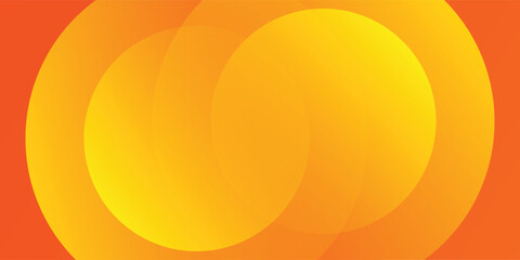 Abstract orange background with circles. EPS 10