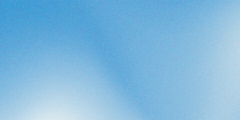Grainy blue gradient background abstract noise texture retro banner backdrop. Eps 10