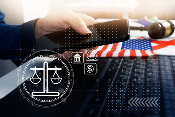 Businessmen pledge to take a legal approach to business and discuss knowledge and understanding of international trade law.