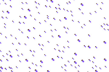 Purple rain drop pattern on transparent background for various design projects