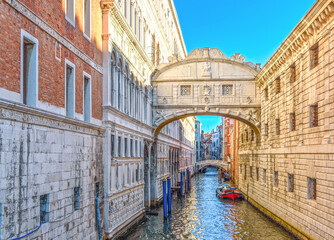 Obraz premium Ponte dei Sospiri, Venice Italy