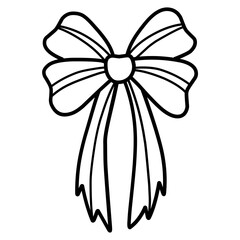 Ribbon Tie Illustration