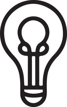 Lights Icon imge white background.