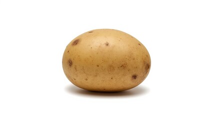 Potato on a white background.