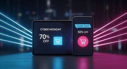 Cyber Monday Sale Huge Discounts on Tablets and Smartphones with 70% Off and Flash Sale Offers