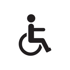 Accessible wheelchair symbol for mobility and inclusivity