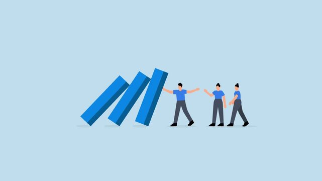 Reliability, dependable entrepreneur chief safeguard domino from falling on associates