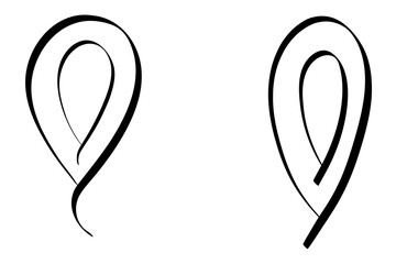 Set of Minimal Map Pin Icons – Elegant Black Location Markers