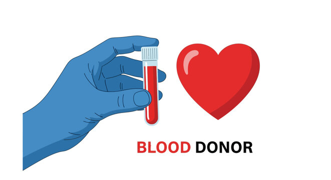 Vector25668 flat hand blue