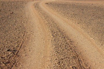 Dirt road in the desert