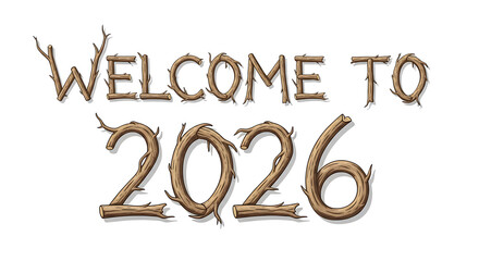 Happy 2026, new year art