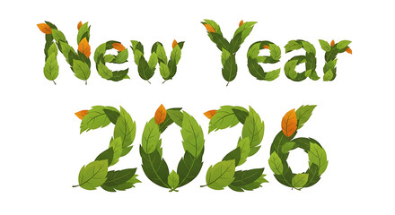 Happy 2026, new year art