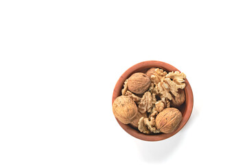 walnuts in a bowl
