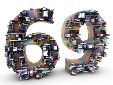 Zahl neunundsechzig technisch