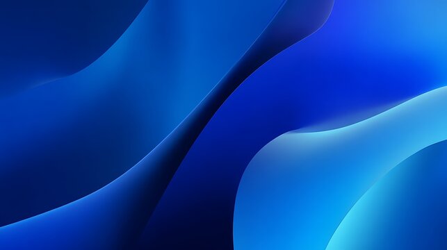 Abstract blue waves create a soothing and visually appealing background