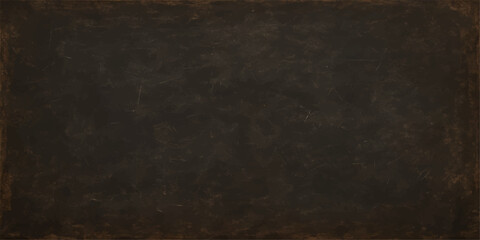 Dark brown old paper texture, a blank vintage parchment wall backdrop with a rough grunge pattern design