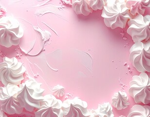 スイートクリーム背景素材