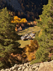 autumn in the mountains