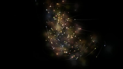 Simulation of quantized energy particles creating matter, entropy, atomic subparticles