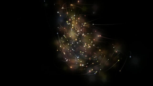Simulation of quantized energy particles creating matter, entropy, atomic subparticles