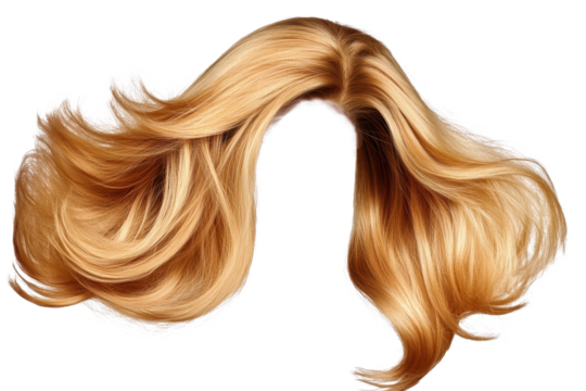 Bright golden voluminous wig with flowing locks showcasing beauty for stylish performances or costume events