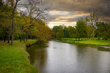 landscape with river