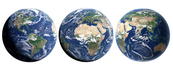 Planet Earth Global View from Space