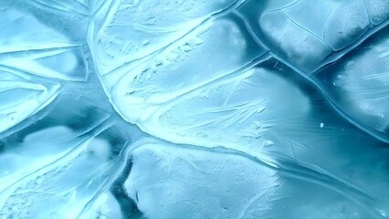 Ice Fractured Texture Background 8K Seamless Blue Shards