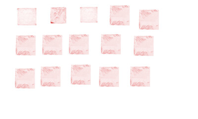 Blush Pink Paper Squares PNG: Free 4K Transparent Mini Torn Notes, Pastel Confetti & Soft Scrap Clipart &ndash; Instant Pro Download