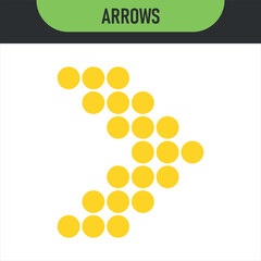 Set black and color arrows for web design. Arrows vector icon. Arrow icon. Set of big black and color vector arrows. Cursor, Click. Arrow icon pack