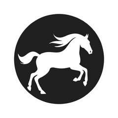 Modern Horse Vector Logo – Elegant and Dynamic