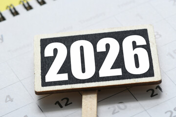 2026 plans with digital marketing concepts,business team and goals