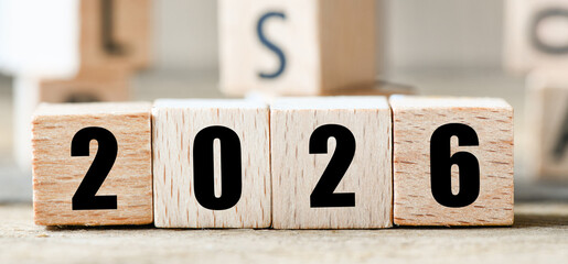 2026 plans with digital marketing concepts,business team and goals