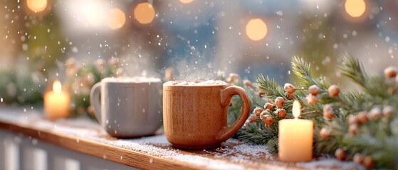 ultra-detailed winter wonderland