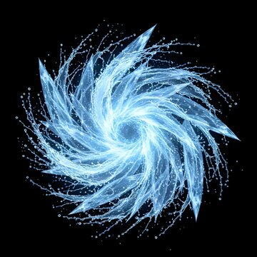 Fractal Burst Fantasy Glow Wallpaper
