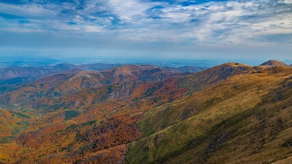 Fototapeta premium autumn in the mountains, Balkan mountain, Bulgaria