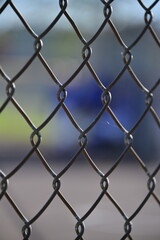 Fototapeta premium Chain Link Fence