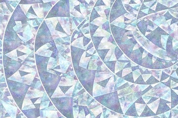 Abstract Iridescent Mosaic Texture Background 8K Seamless Pastel Triangles