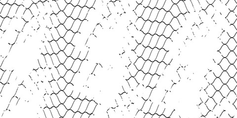 Black snake skin pattern isolated on white background eps 10