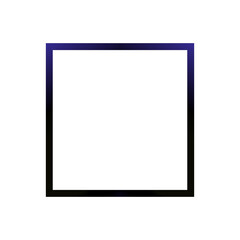 Geometric Square Frame with Dark Gradient Effect