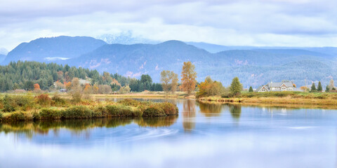 Fall View of Pitt Meadows