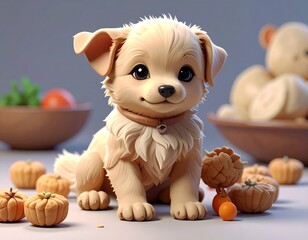 Pluszowa zabawka dla dzieci w postaci pieska