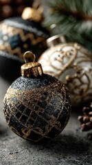 Elegant New Year celebration decor