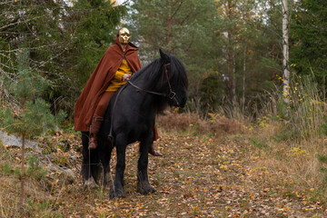 Icelandic horse ghostrider
