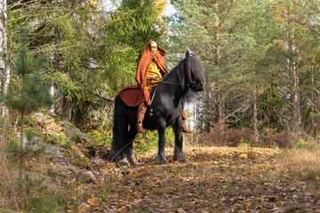 Icelandic horse ghostrider