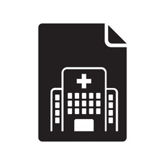 minimal black medical calculator icon with plus button and grid layout