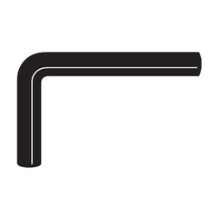 Hex Key Allen Wrench Tool Vector