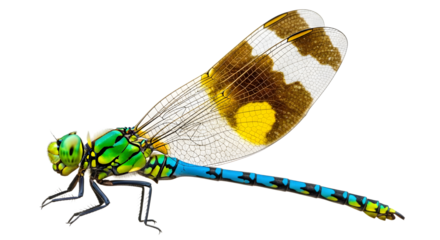 isolated dragonfly ,  Dragonfly isolated on white ,  Dragonfly isolated on white 