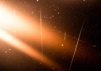 Warm Cinematic Film Overlay